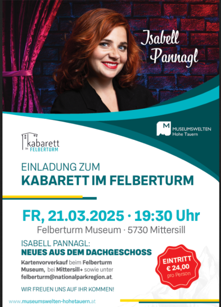 Kabarett im Felberturm mit Isabell Pannagl